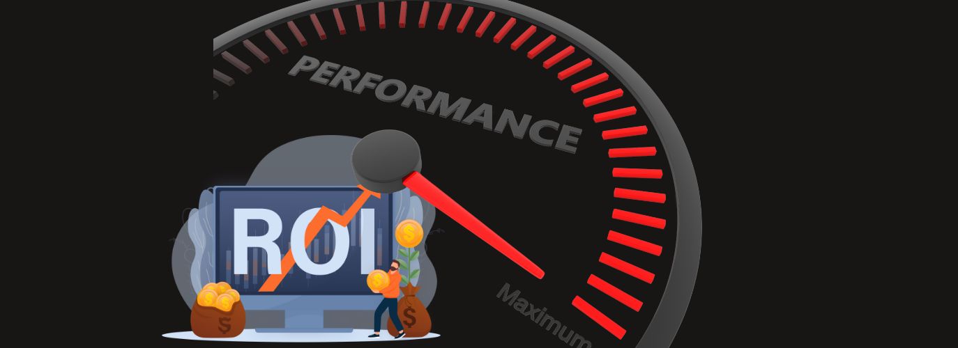 Graph illustrating how performance marketing improves ROI through data-driven strategies