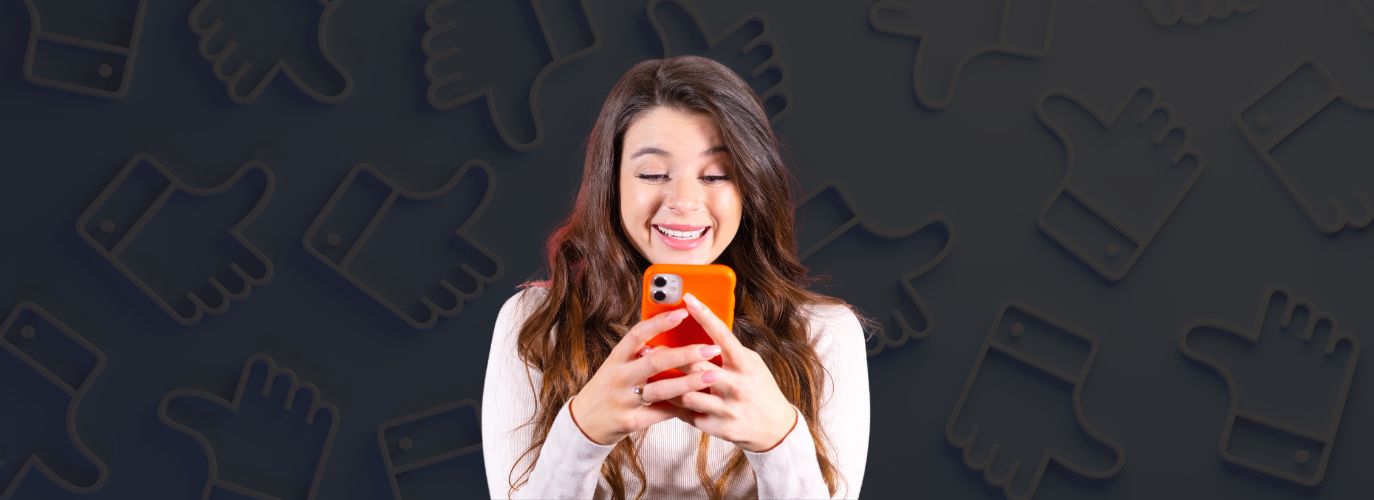 Social media strategy concept with engagement and content planning tools on a digital screen