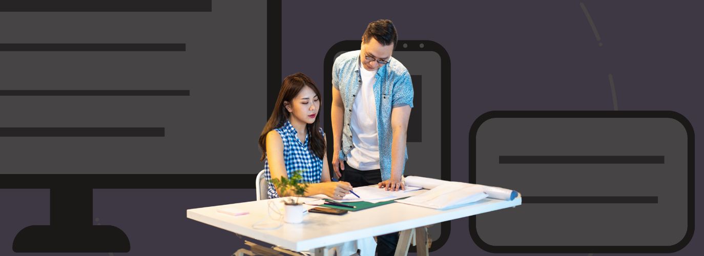 Mobile UX optimization example with responsive design layout on multiple devices