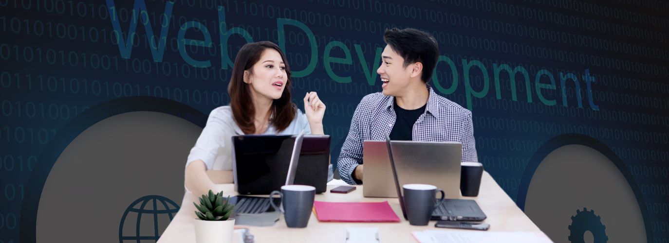 Professional business website design with responsive layout and user-friendly interface