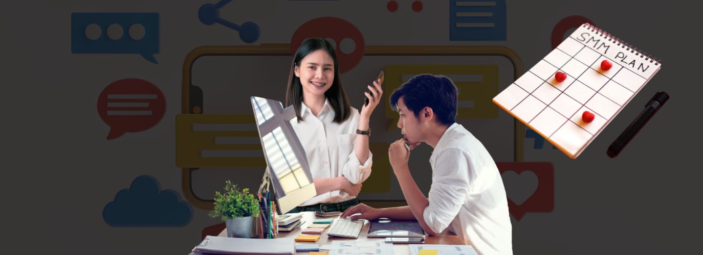 Monthly social media calendar planning for consistent brand engagement