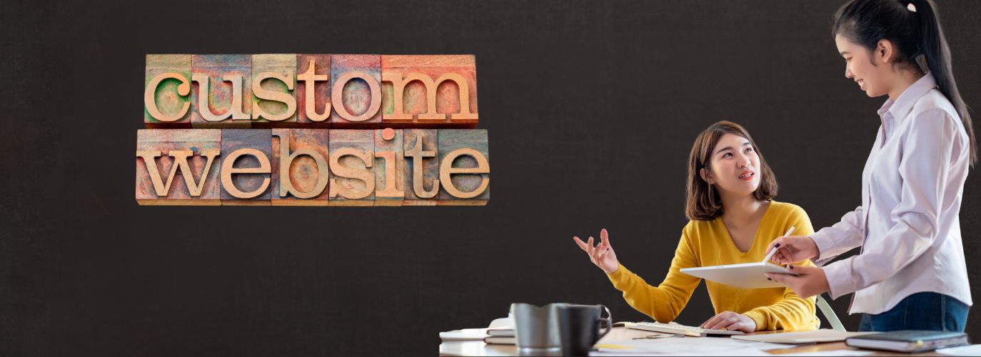 Custom website vs template comparison for better branding and SEO