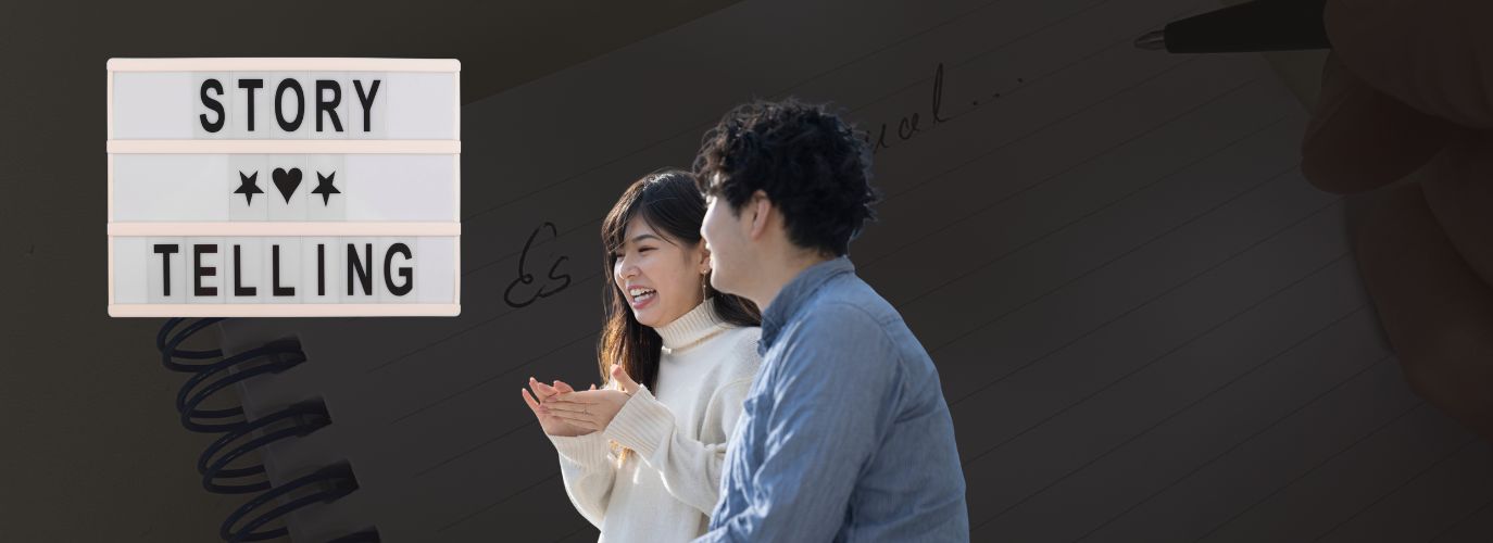 Brand storytelling strategy creating emotional connection and audience engagement through marketing