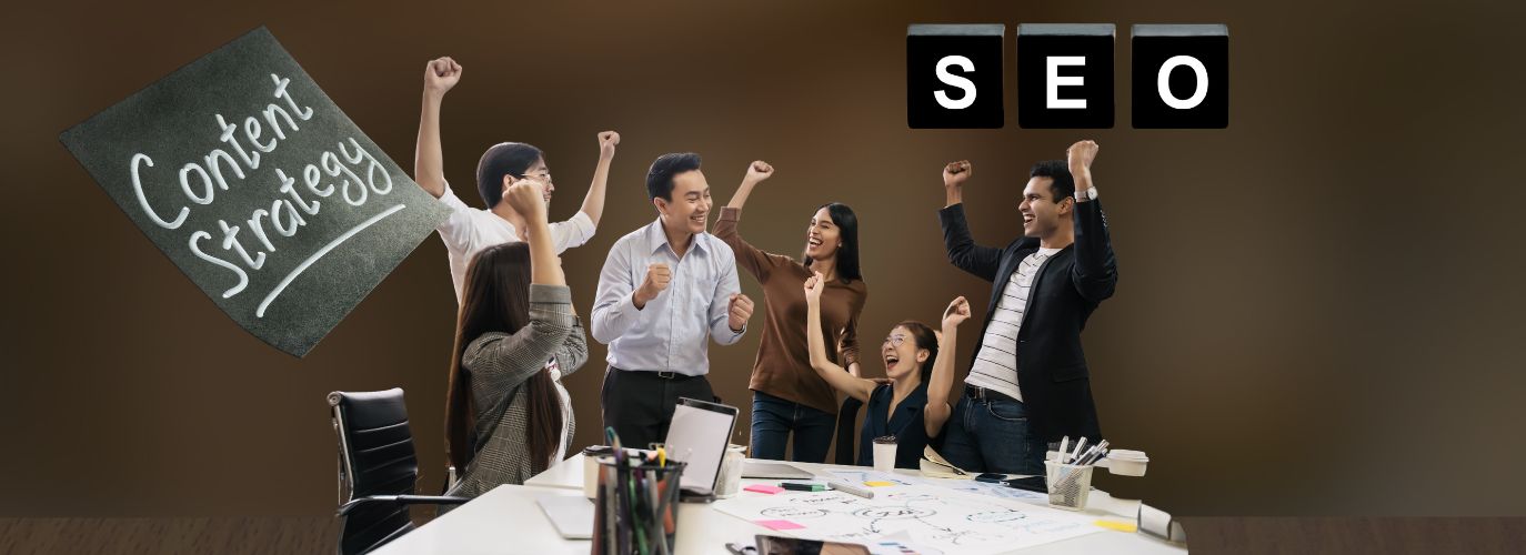 SEO and content marketing strategy for boosting organic website traffic