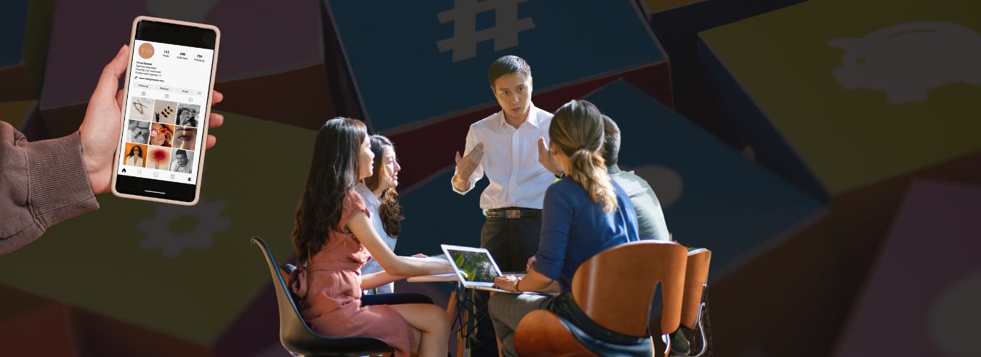 Repurposing content for social media with visuals, video clips, and blog snippets