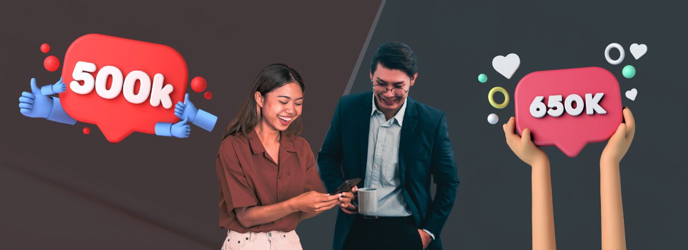 Graph showing rising social media engagement metrics influenced by user feedback and sentiment analysis