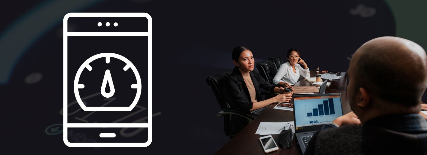 Smartphone user browsing a fast-loading mobile website, representing mobile optimization and improved user experience